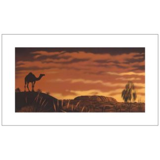 Camels In The Dunes
