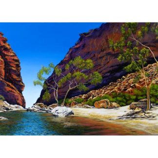 Desert Embrace - Simpsons Gap